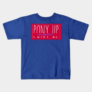 Pony Up SMU 2023 Kids T-Shirt